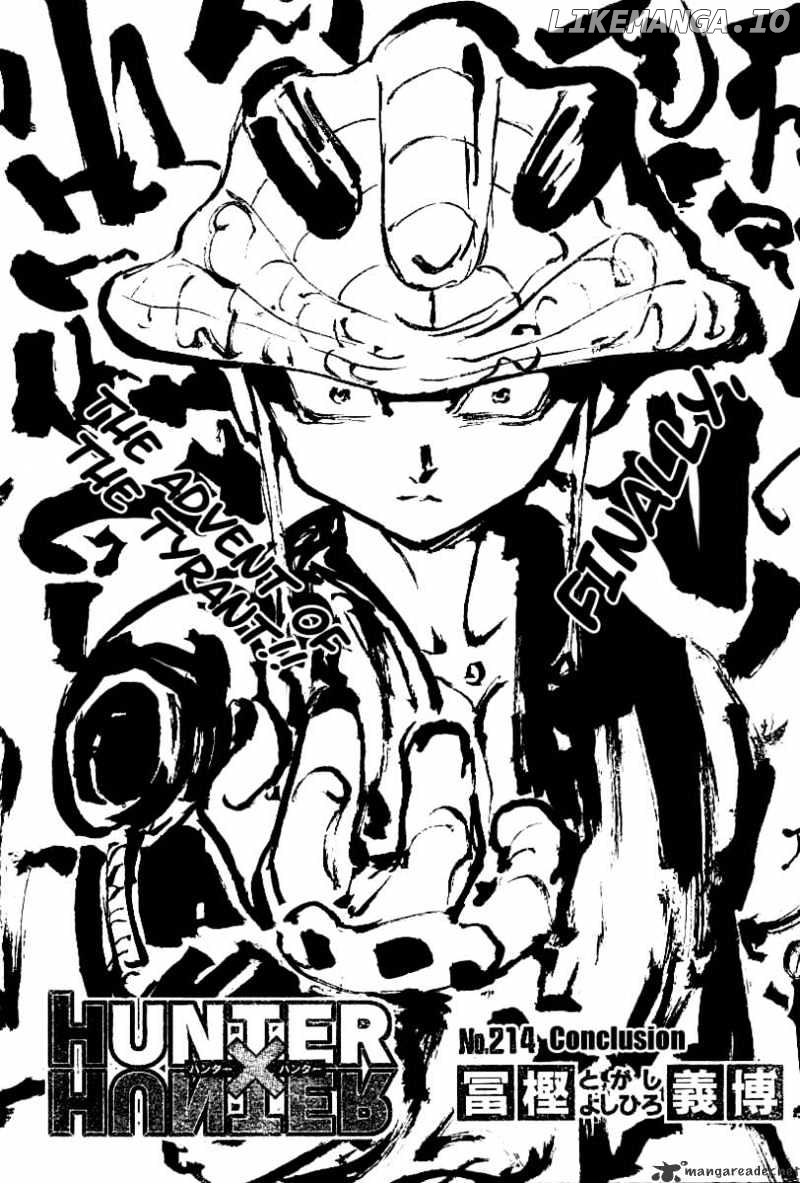Hunter x Hunter, Chapter 214 image 02